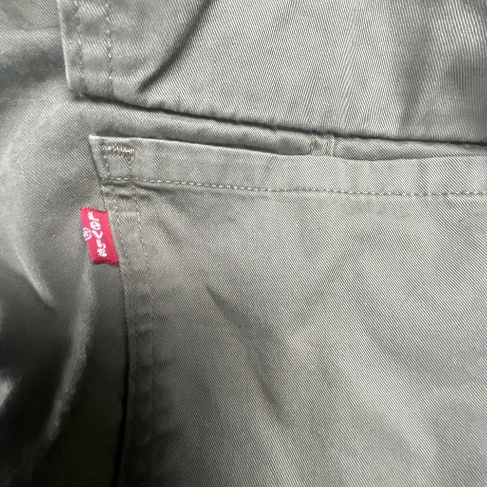 Levis 94 Baggy Pants Womens 30‎ 32x30  Olive Green Cargo Baggy Loose Y2K